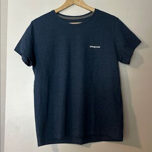 Patagonia Women's Dark Blue Short Sleeve Tee